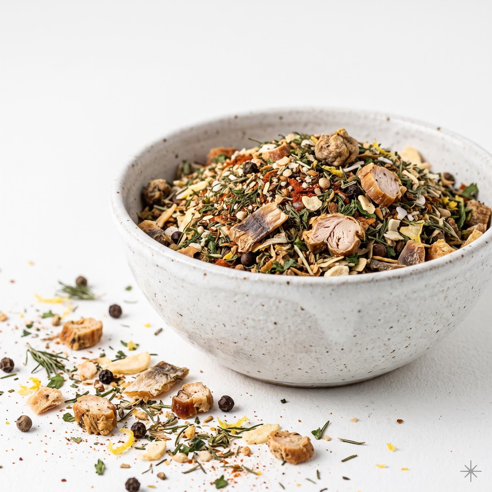 پودر مرغ ماهی
